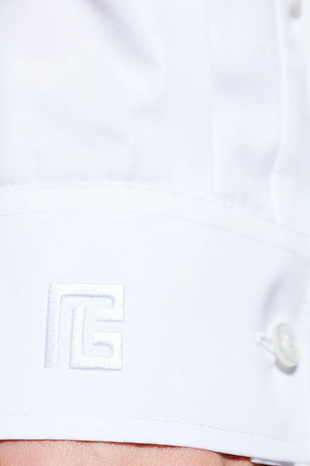 Balmain Classic Collared Long-Sleeve Shirt