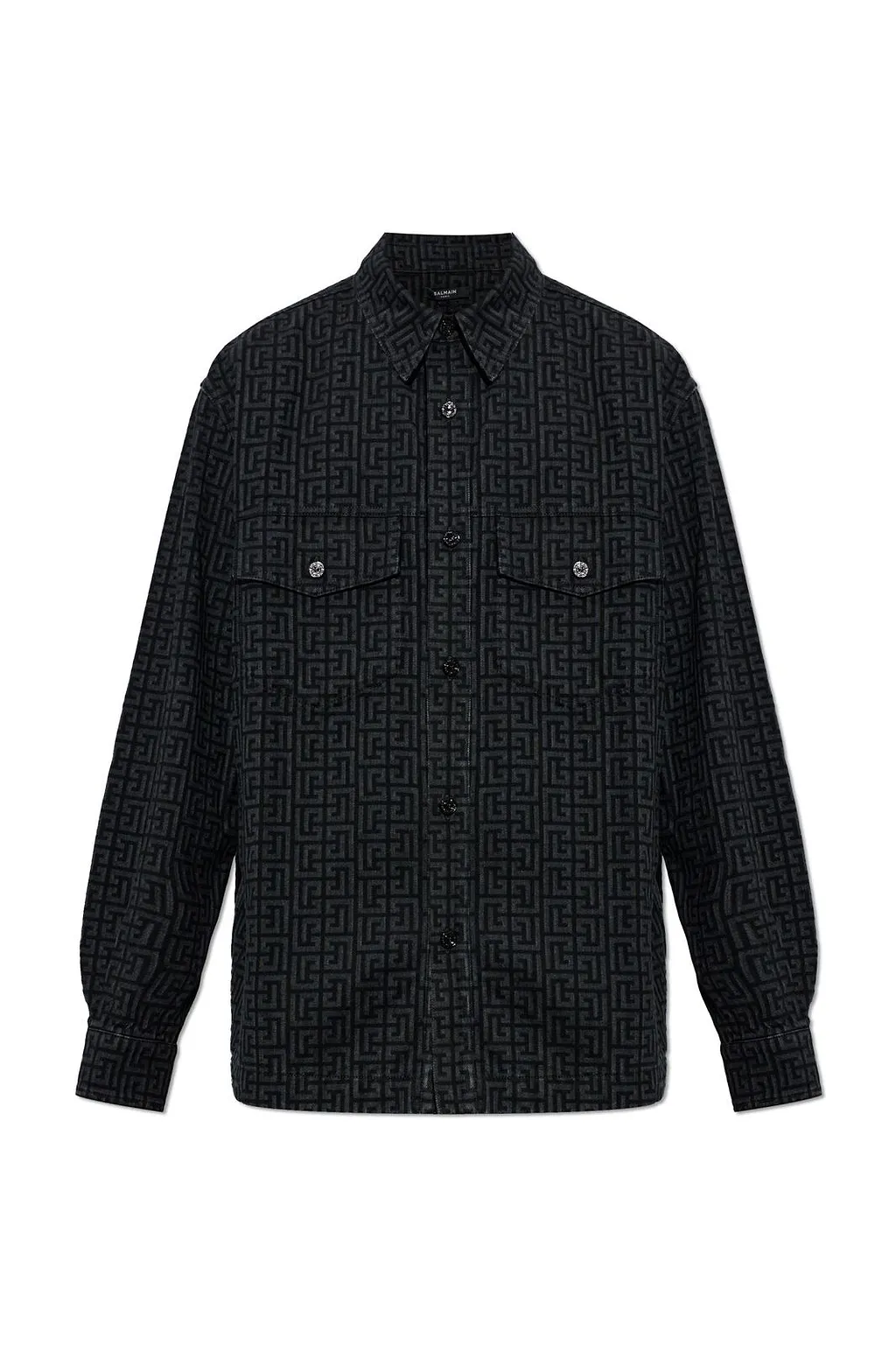 Balmain Monogram Oversized Shirt