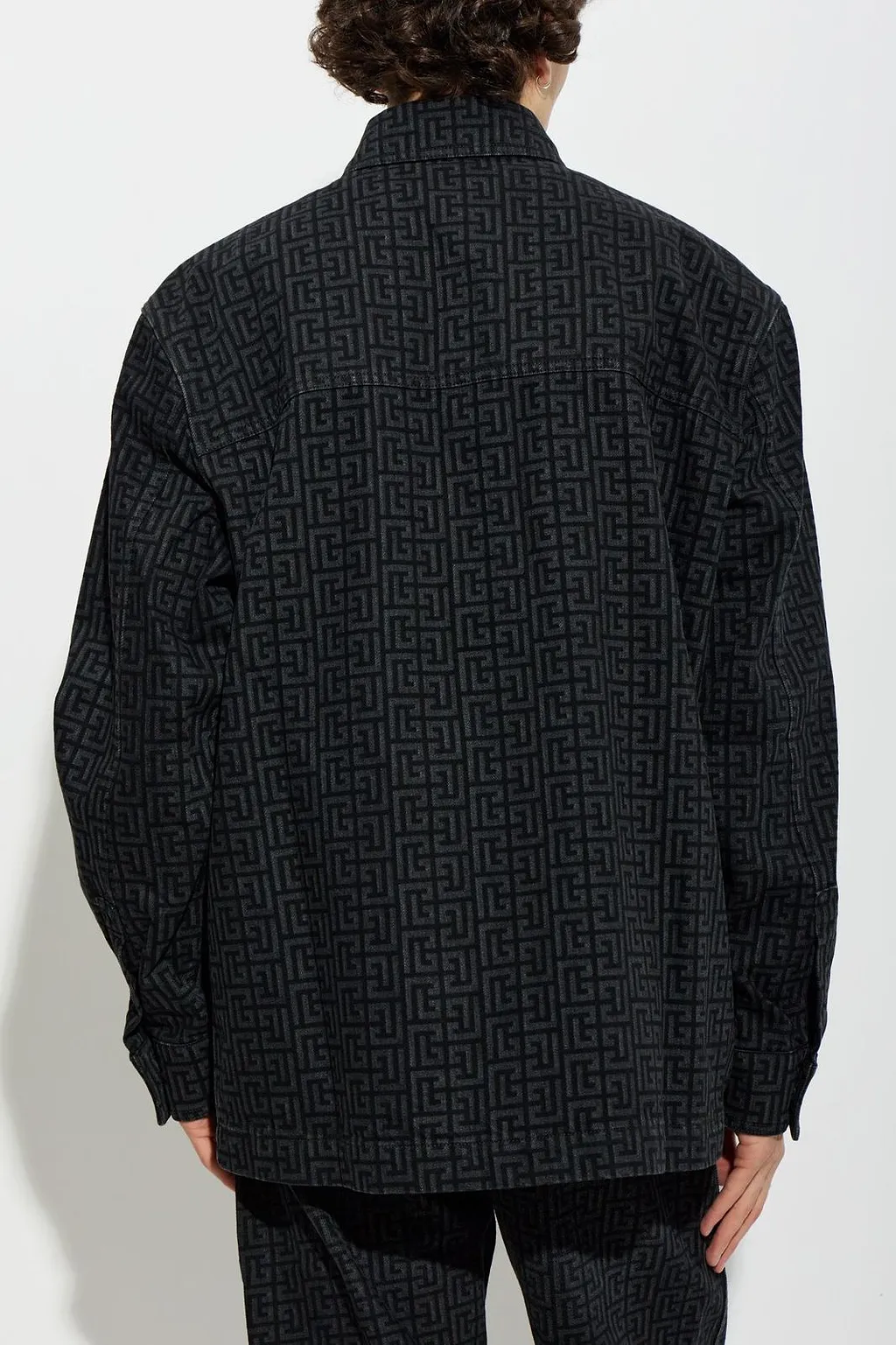 Balmain Monogram Oversized Shirt
