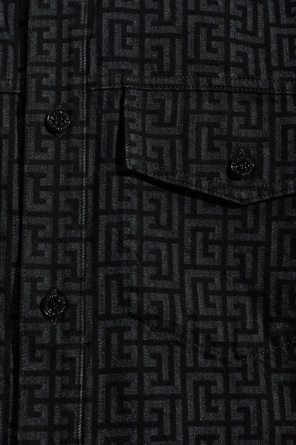 Balmain Monogram Oversized Shirt