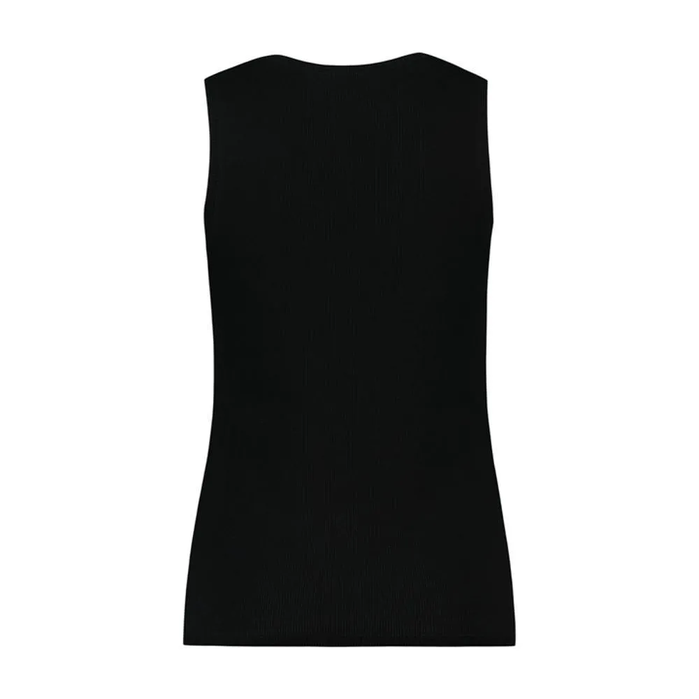 Balmain Paris Embroidered Vest Top