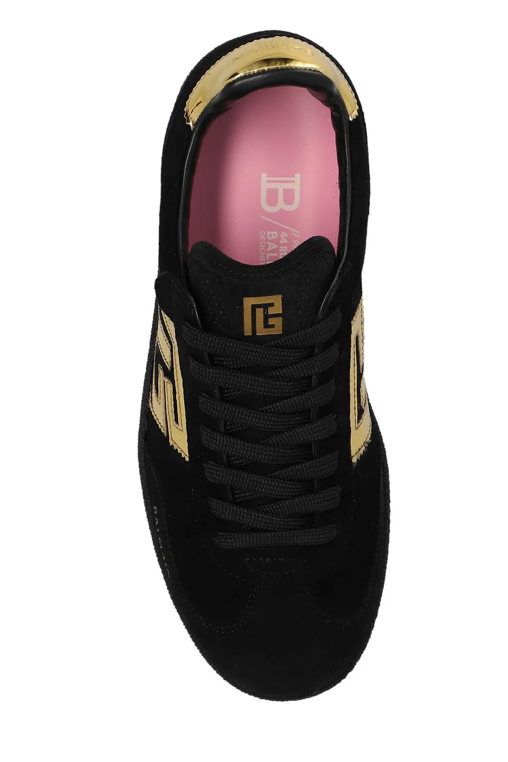 Balmain Pb Logo Low-Top Sneakers