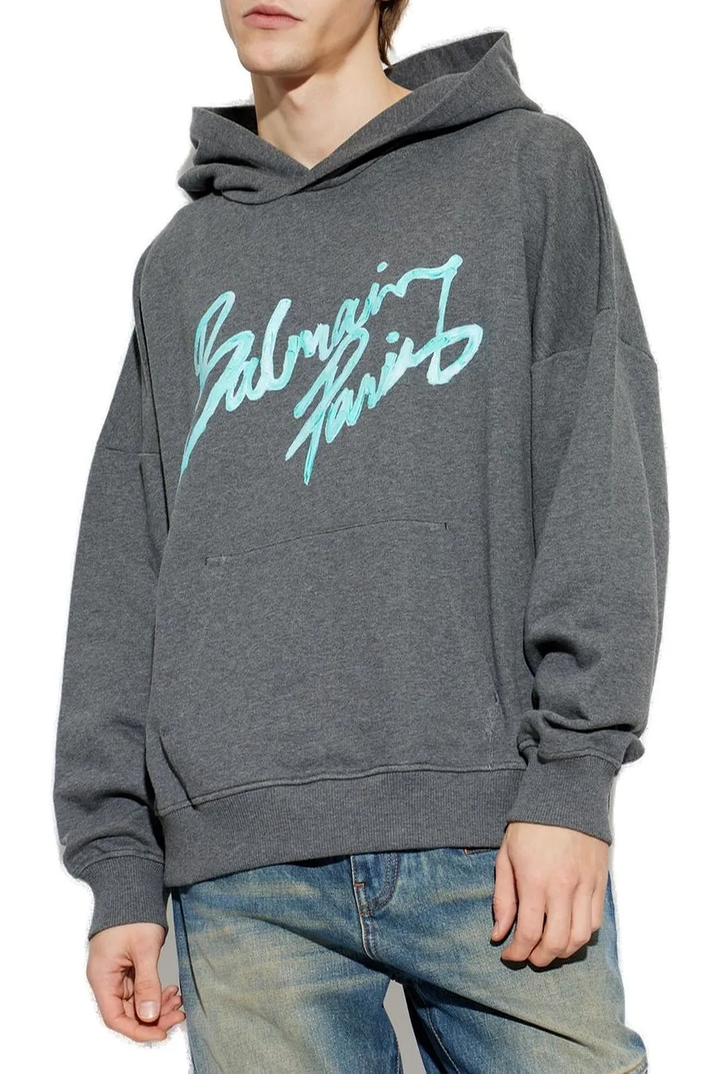 Balmain Printed Hoodie