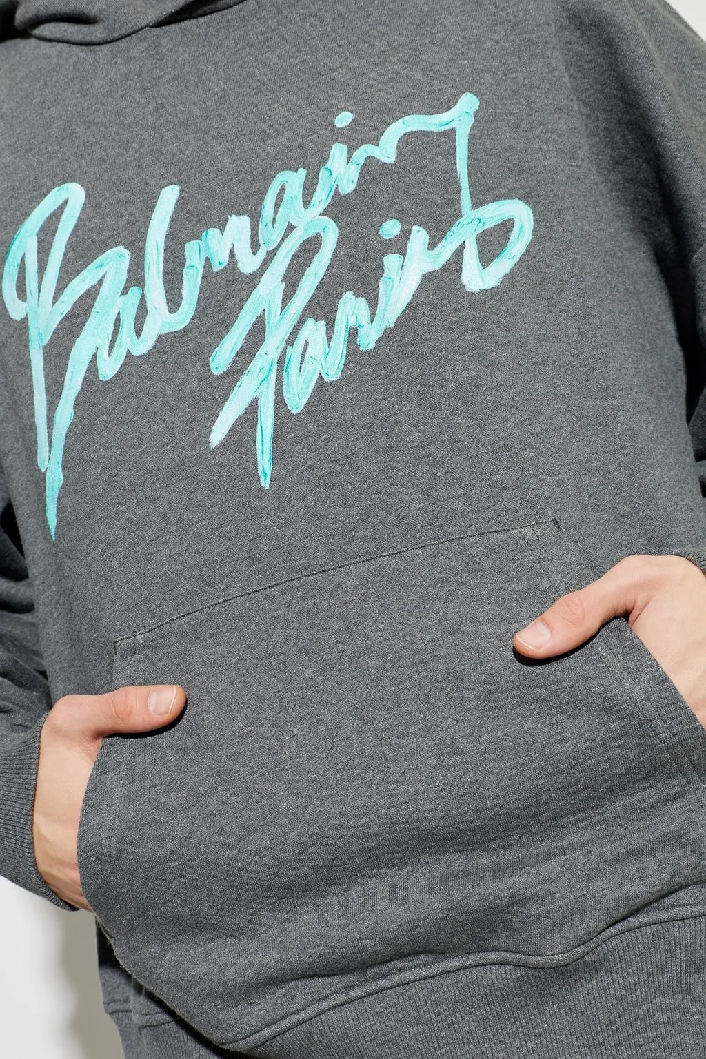 Balmain Printed Hoodie