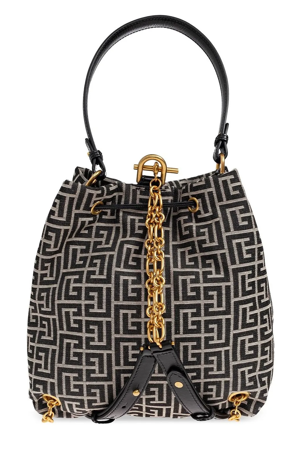 Balmain Pulse Monogram Jacquard Backpack