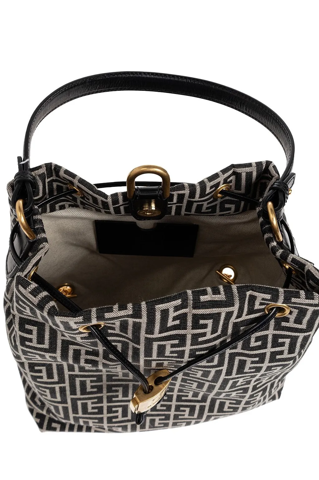 Balmain Pulse Monogram Jacquard Backpack