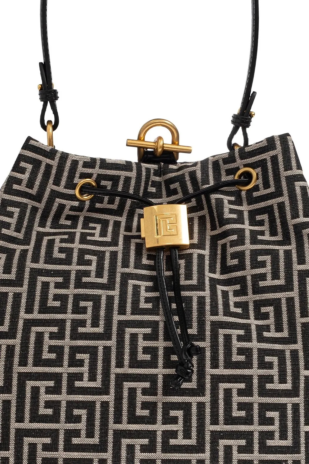 Balmain Pulse Monogram Jacquard Backpack