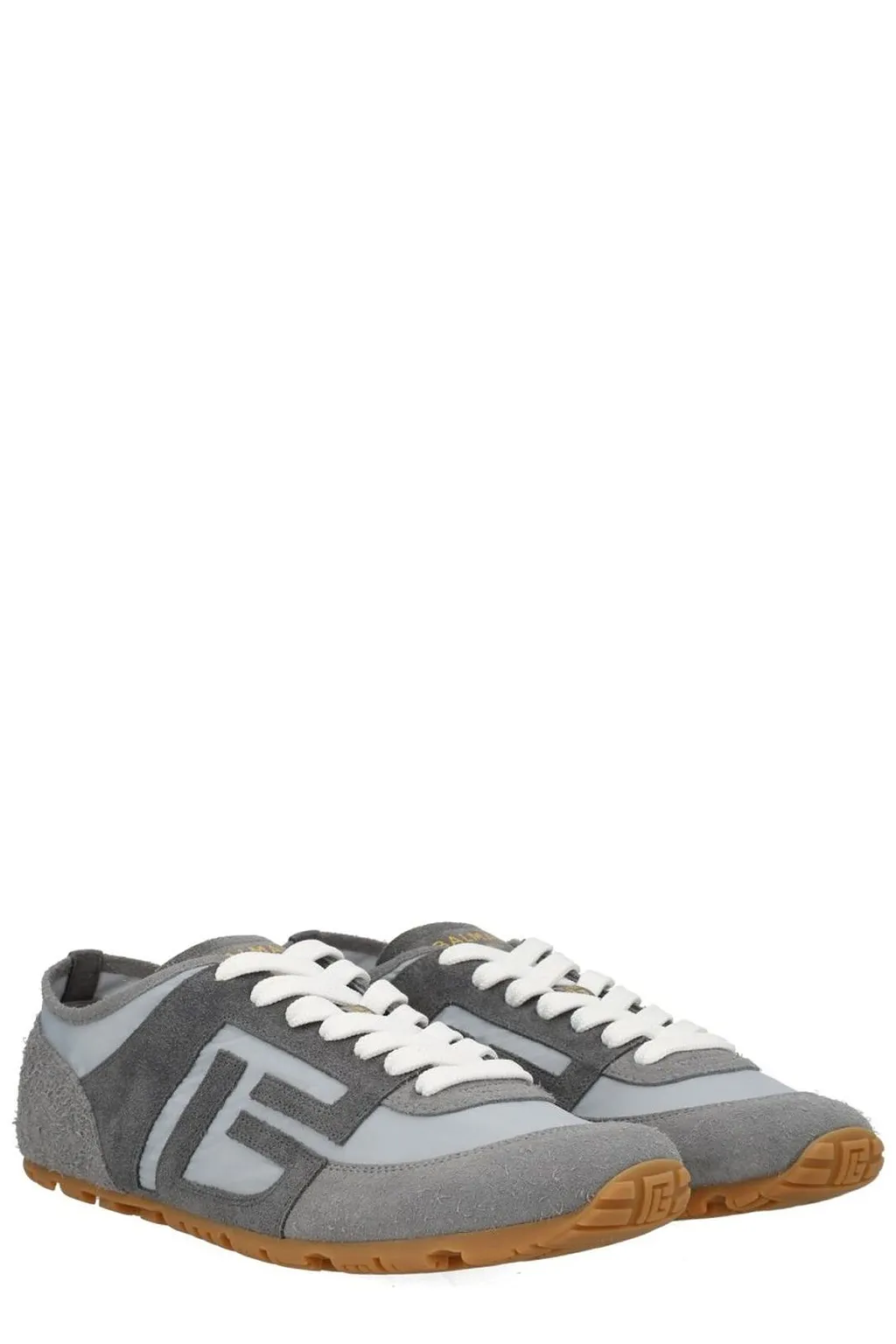 Balmain Racer 45 Lace-Up Sneakers