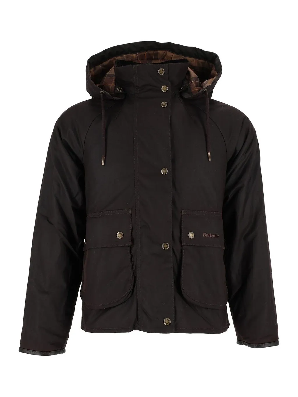 Barbour Georgette Wax Hooded Jacket