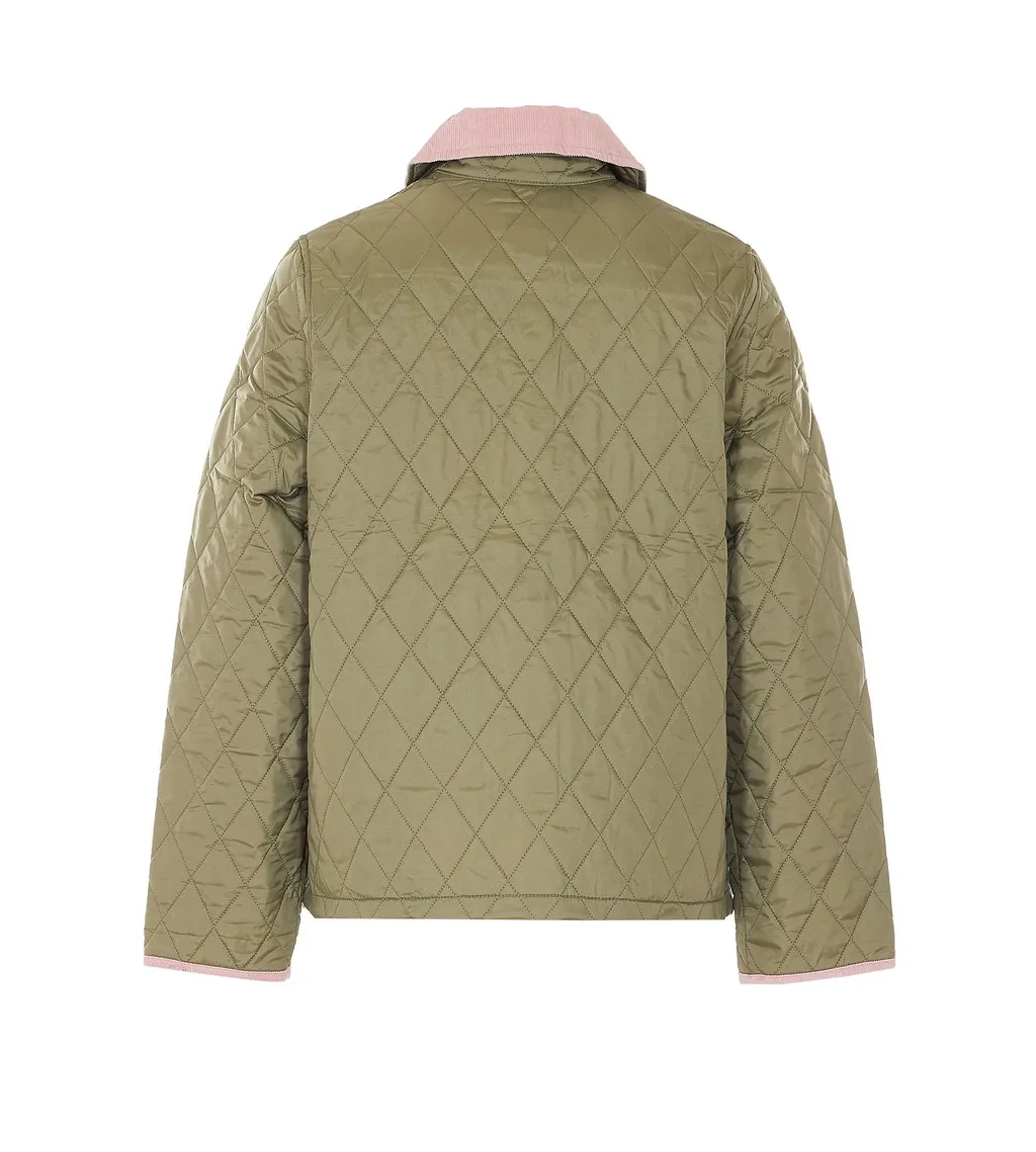 Barbour Liddesdale Quilted Cropped Jacket