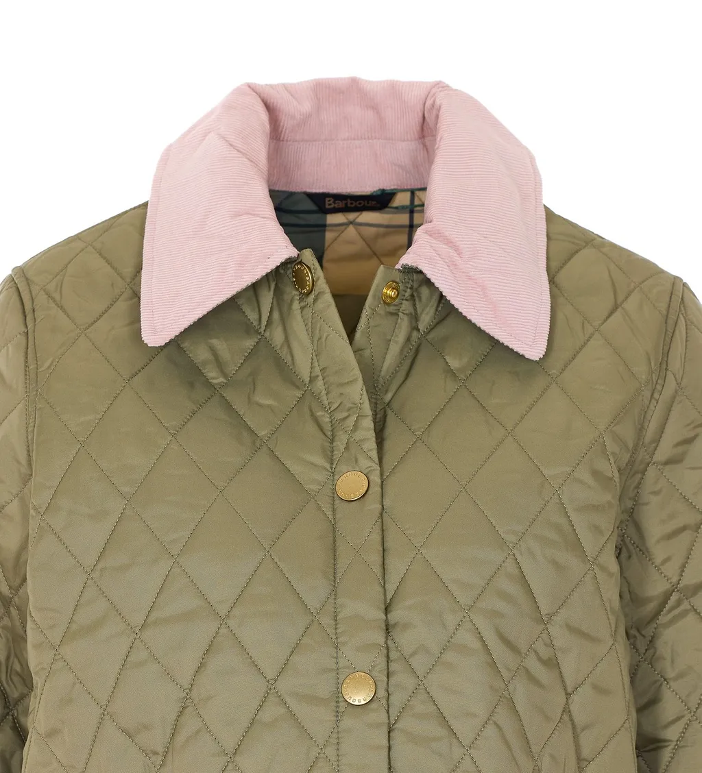 Barbour Liddesdale Quilted Cropped Jacket