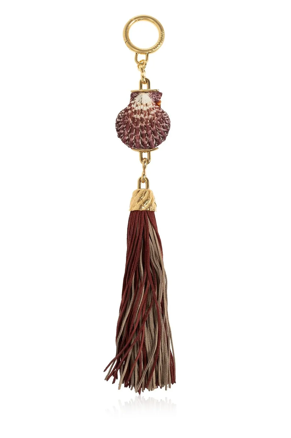 Balmain Shell Tassel Bag Keychain