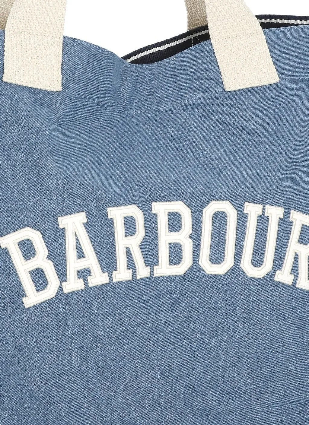 Barbour Emily Denim Tote Bag