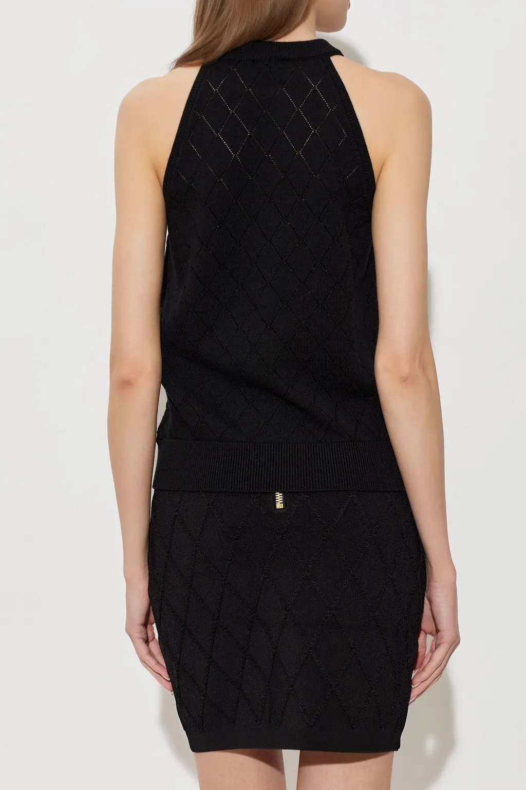 Balmain Sleeveless Knit Top