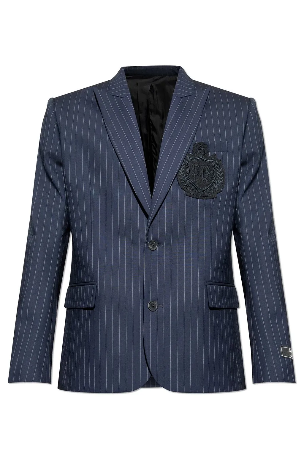 Balmain Single Breasted Striped Blazer