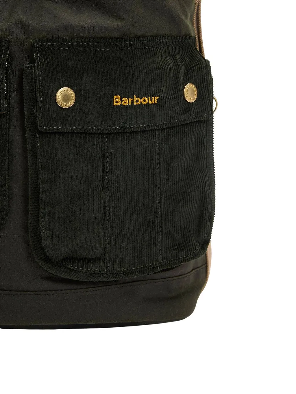 Barbour Logo Embroidered Drawstring Tote Bag