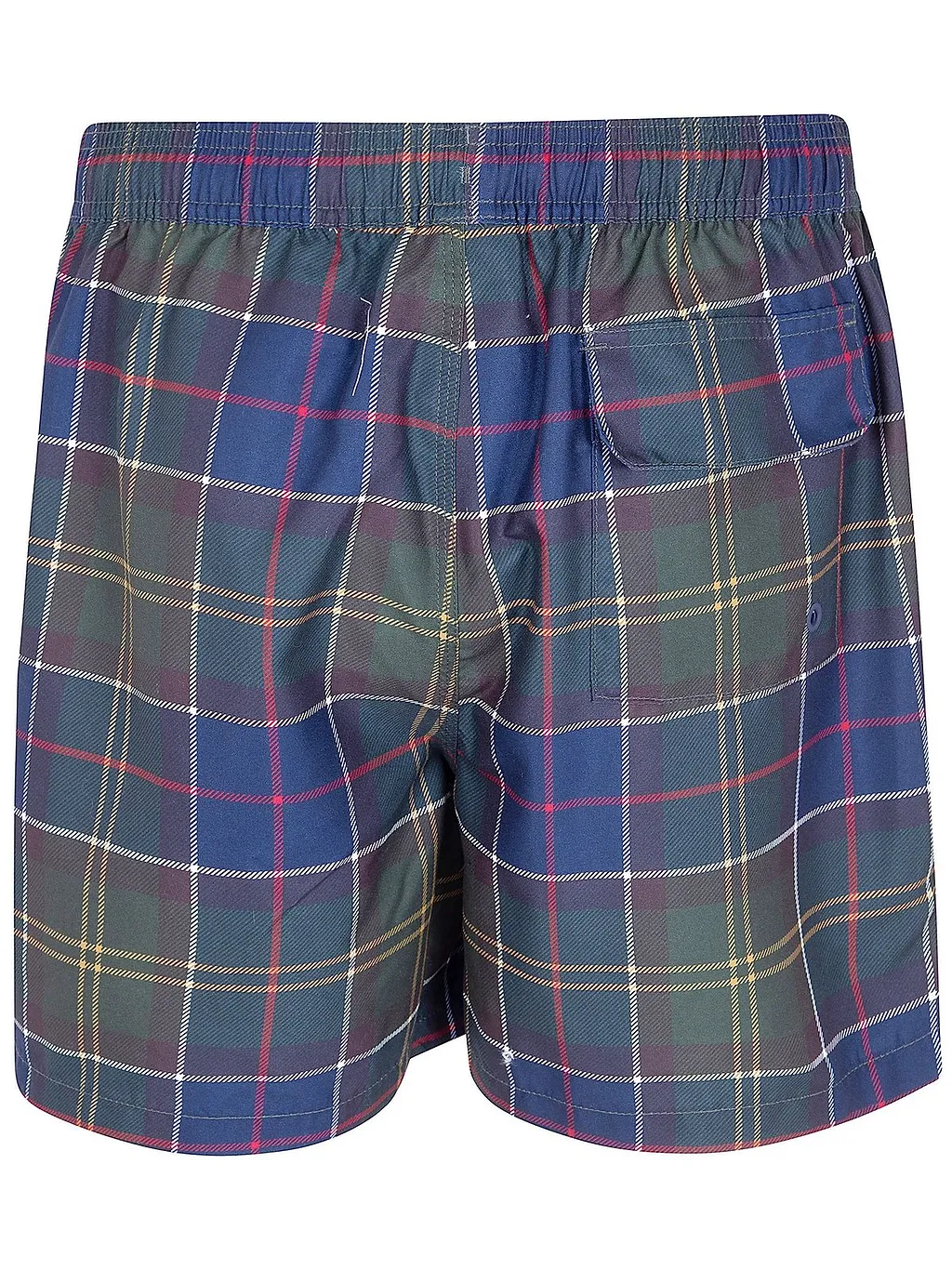 Barbour Checkered Drawstring Swim Shorts