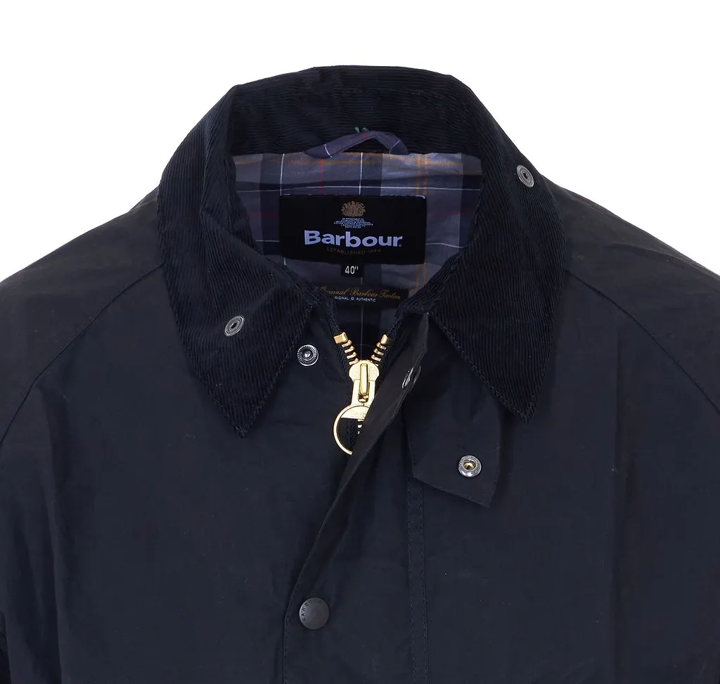 Barbour Logo-Embroidered Long-Sleeved Jacket