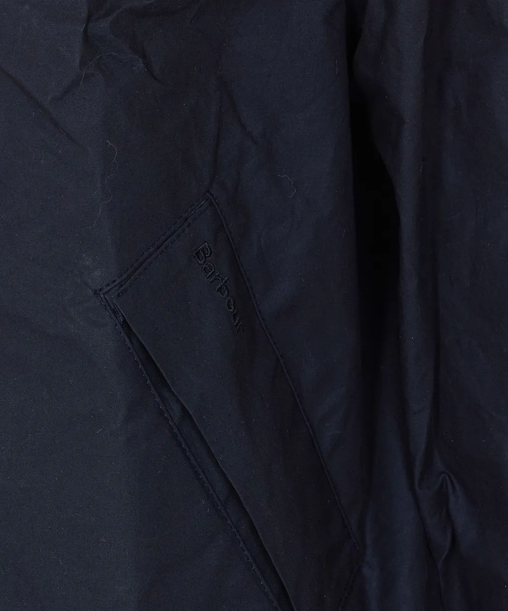 Barbour Logo-Embroidered Long-Sleeved Jacket