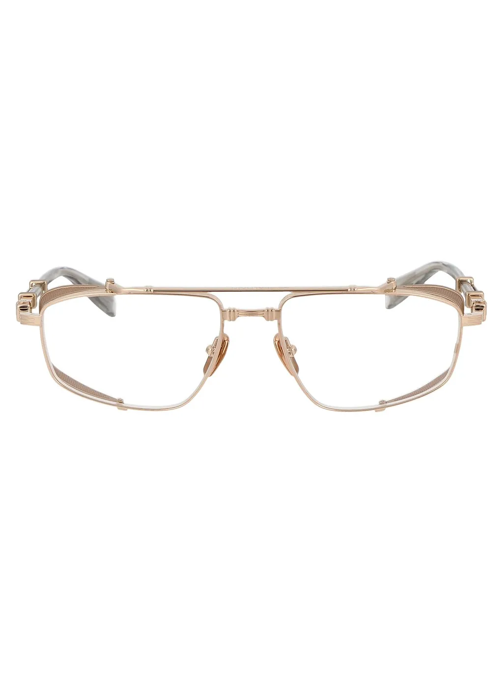 Balmain Eyewear Square Frame Glasses