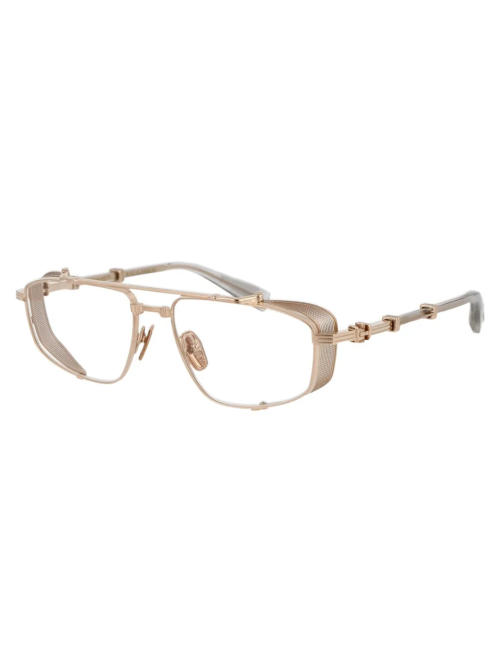 Balmain Eyewear Square Frame Glasses