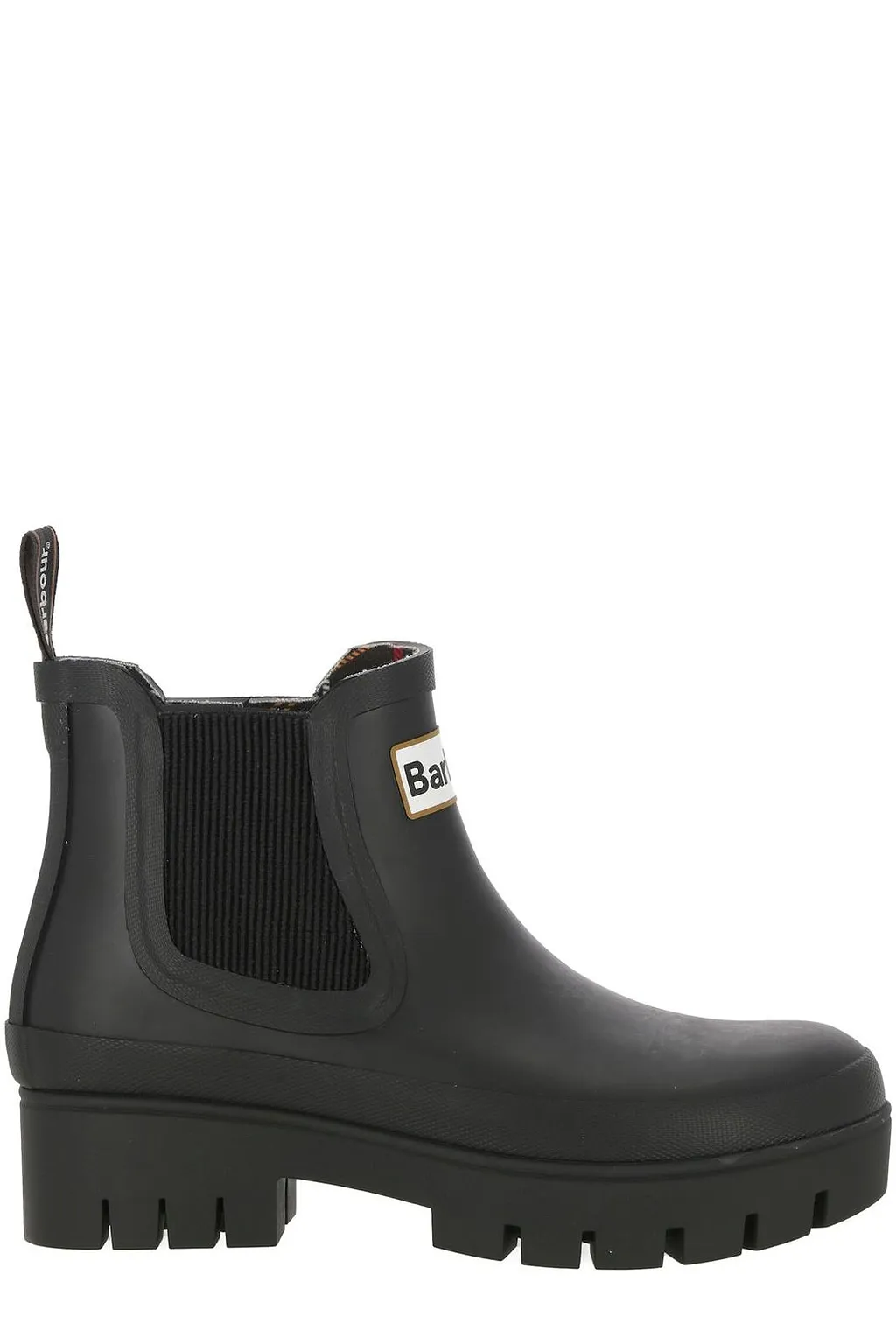Barbour Logo Patch Ankle Boots