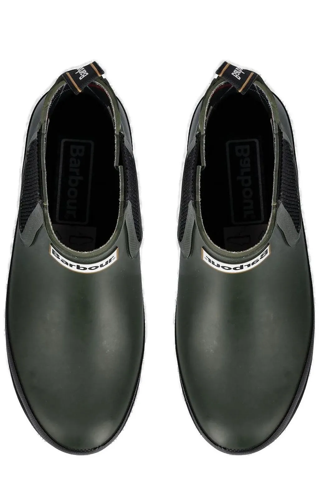 Barbour Logo Patch Ankle Boots