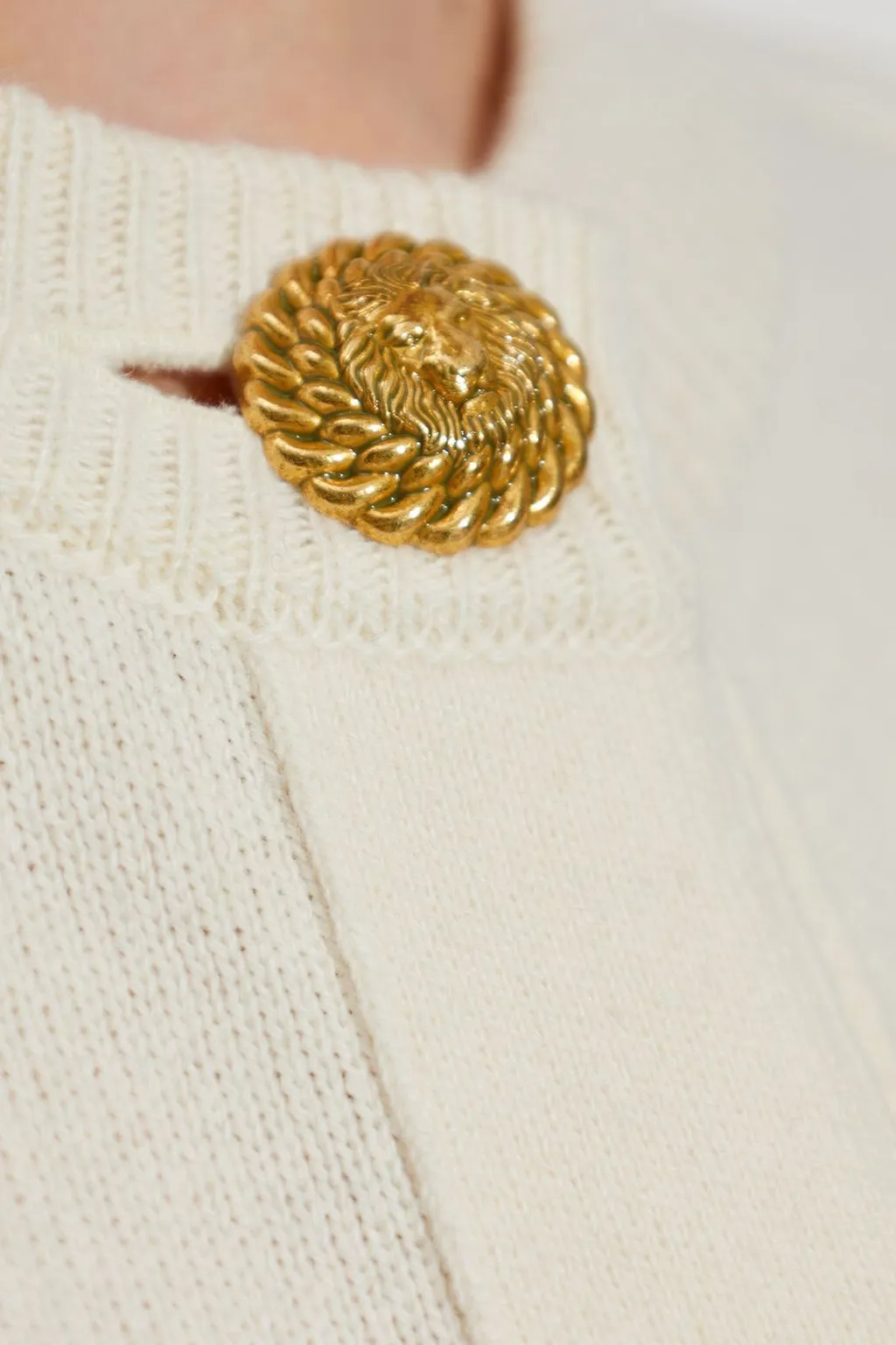 Balmain Button-Front Pocket Cardigan