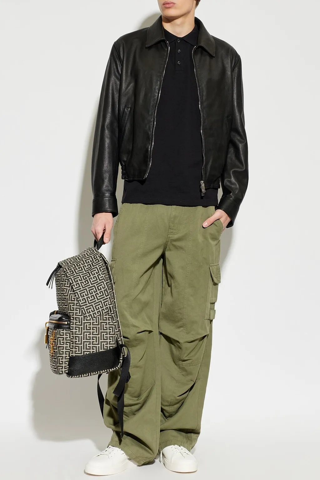 Balmain Stamp Cargo Pants
