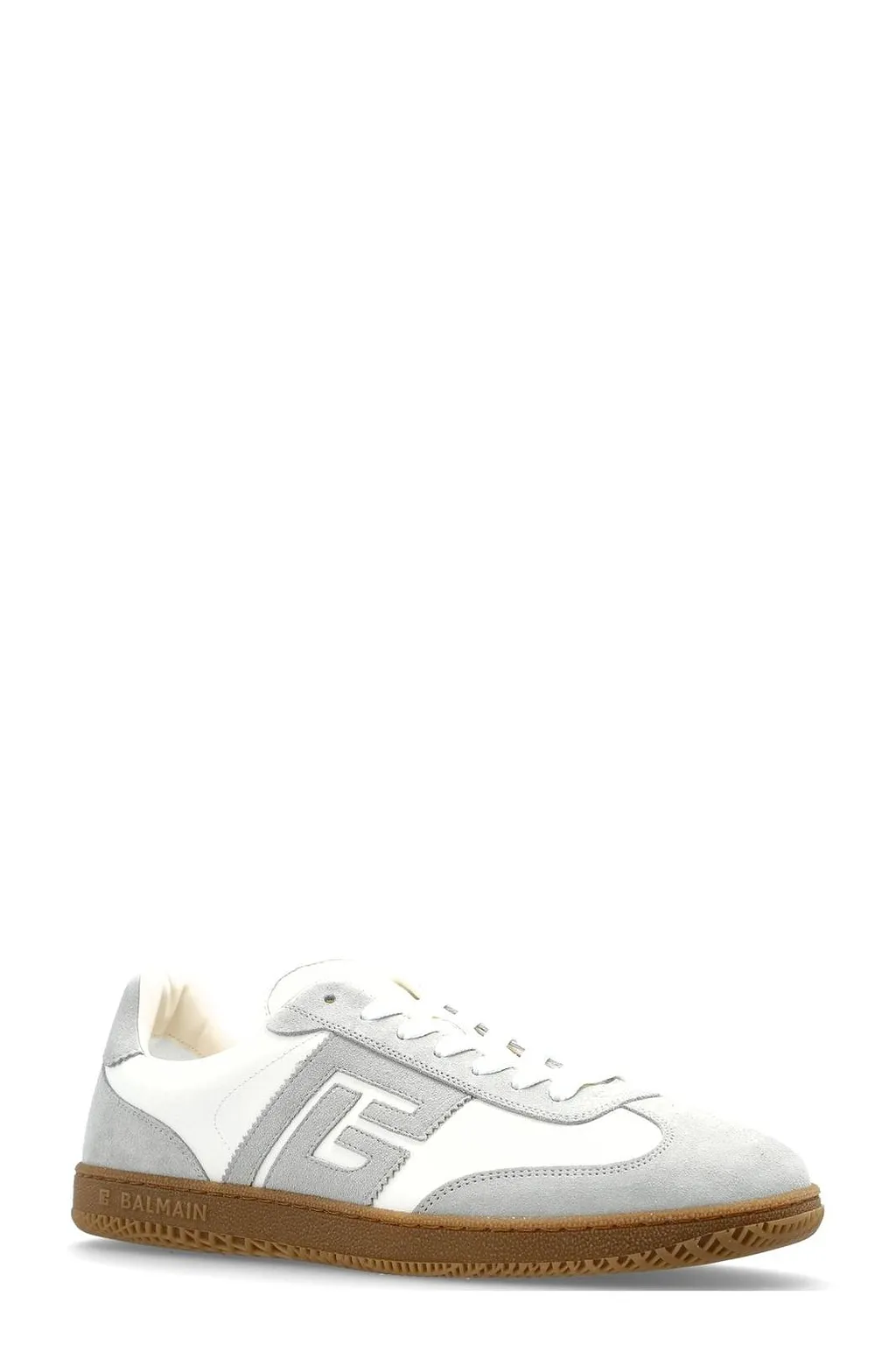 Balmain Swan Low-Top Sneakers