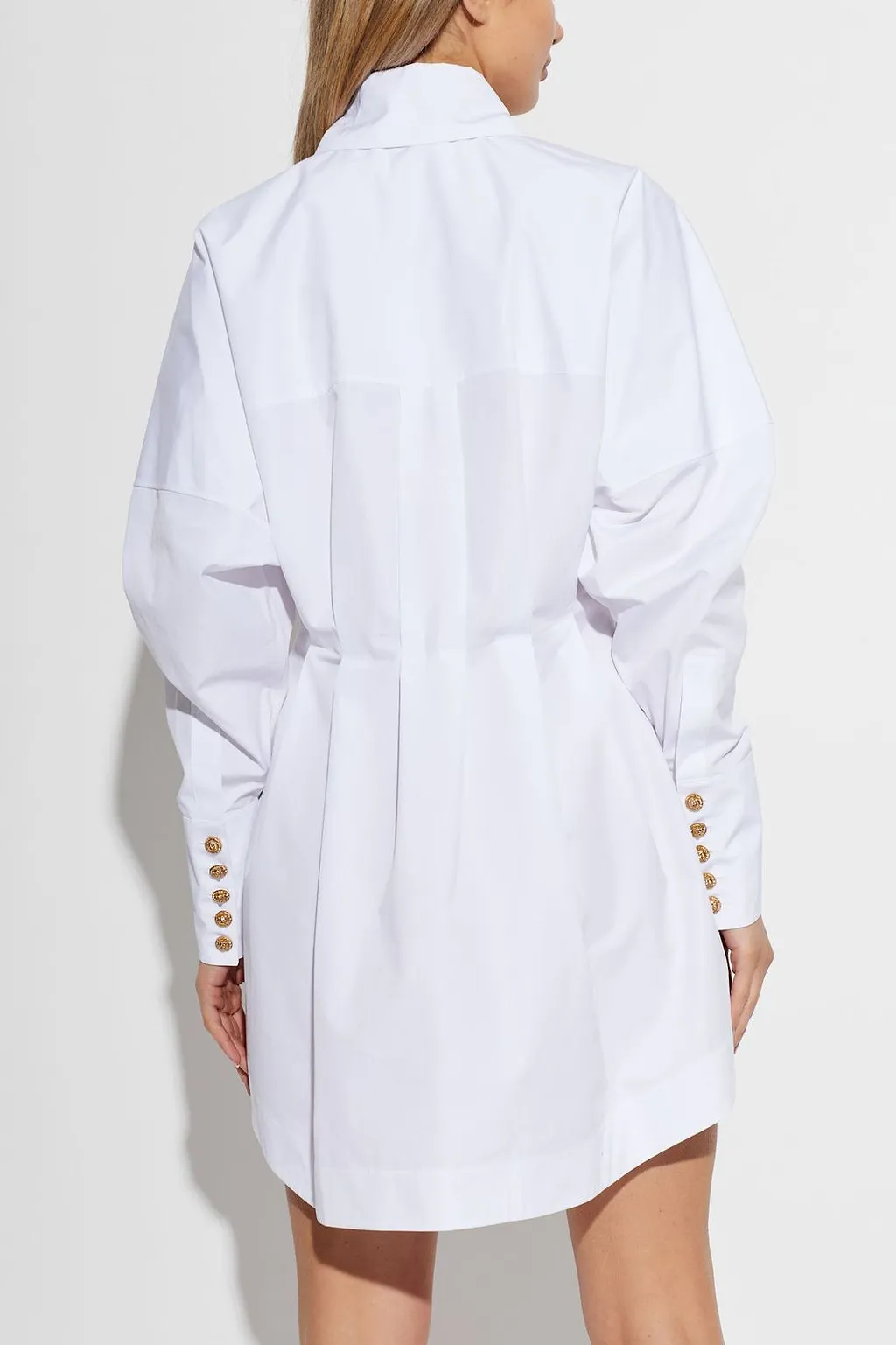 Balmain Poplin Shirt Dress