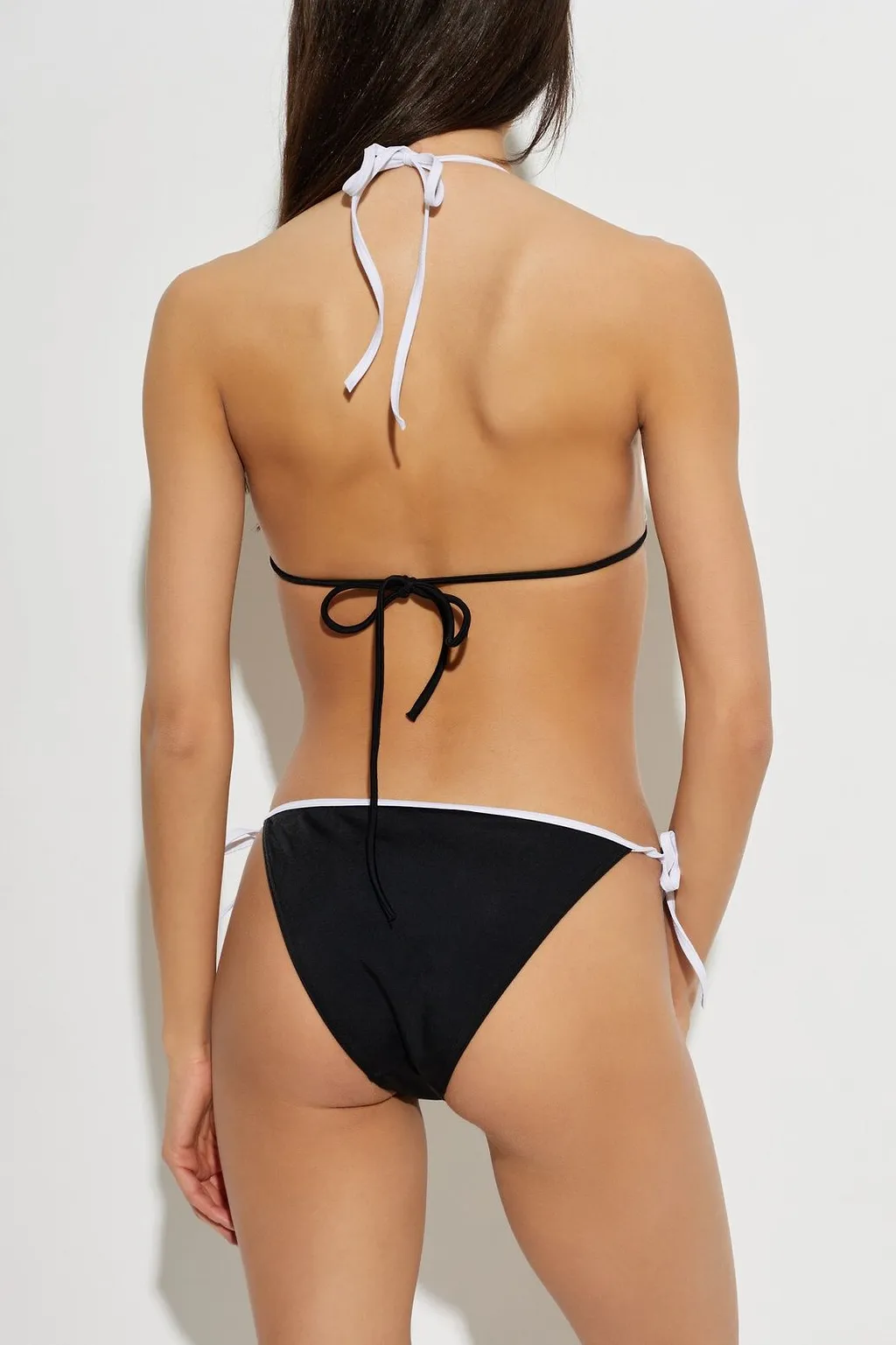 Balmain Triangle Tie Bikini Set