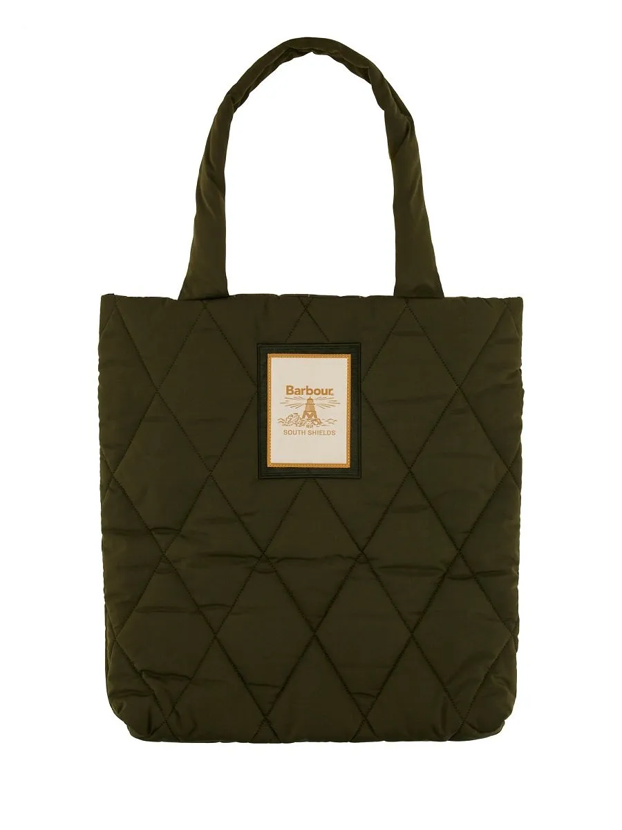 Barbour Mariah Quilted Tote Bag