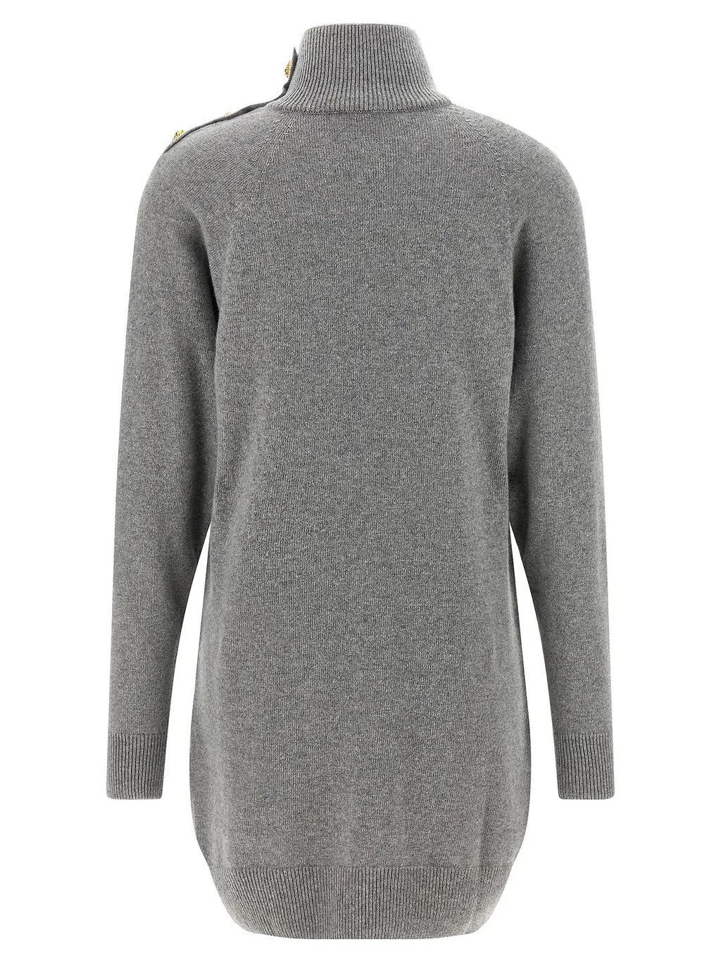 Balmain Turtleneck Knit Dress