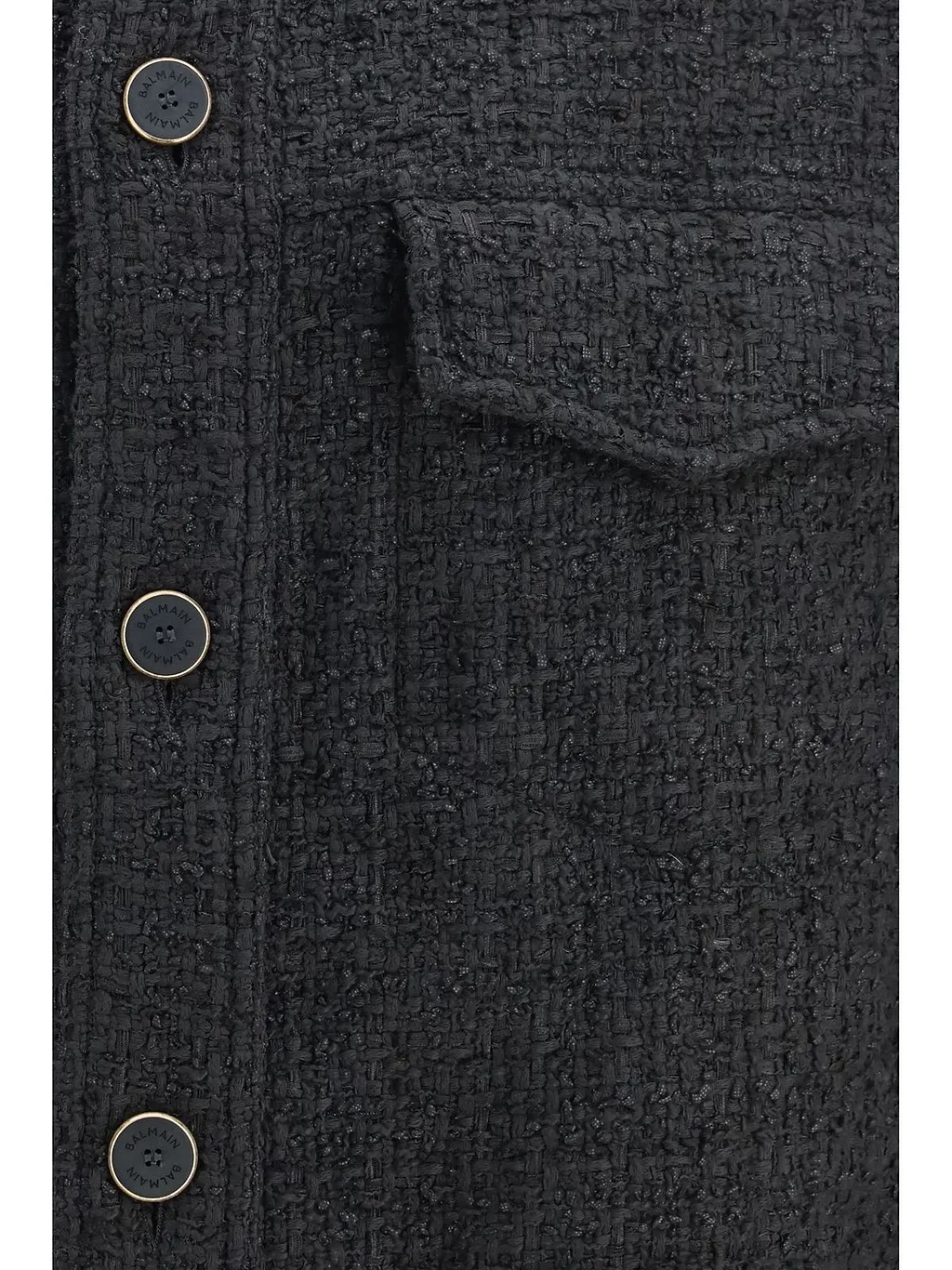 Balmain Tweed Overshirt