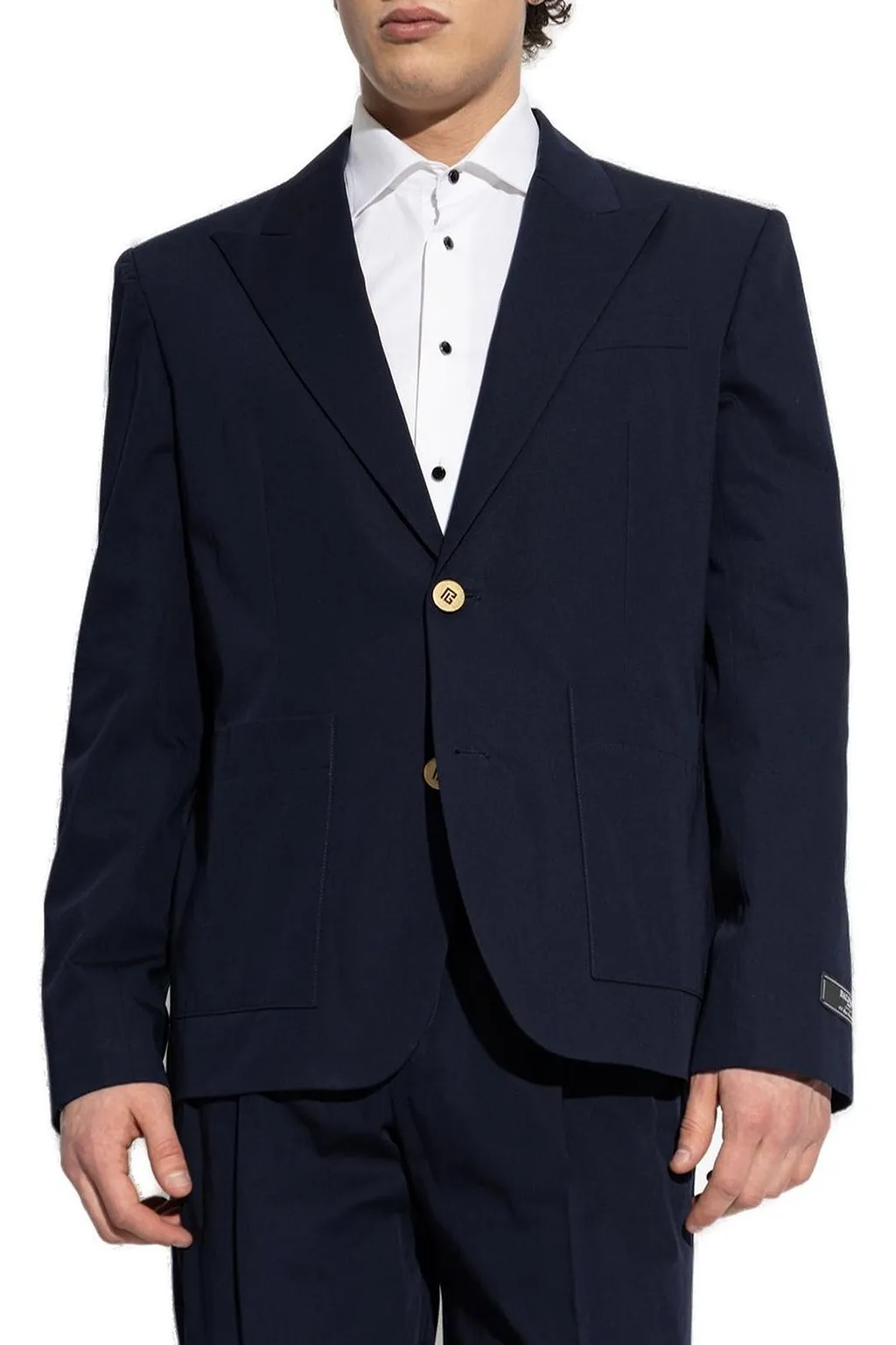 Balmain Twill 2-Buttons Jacket