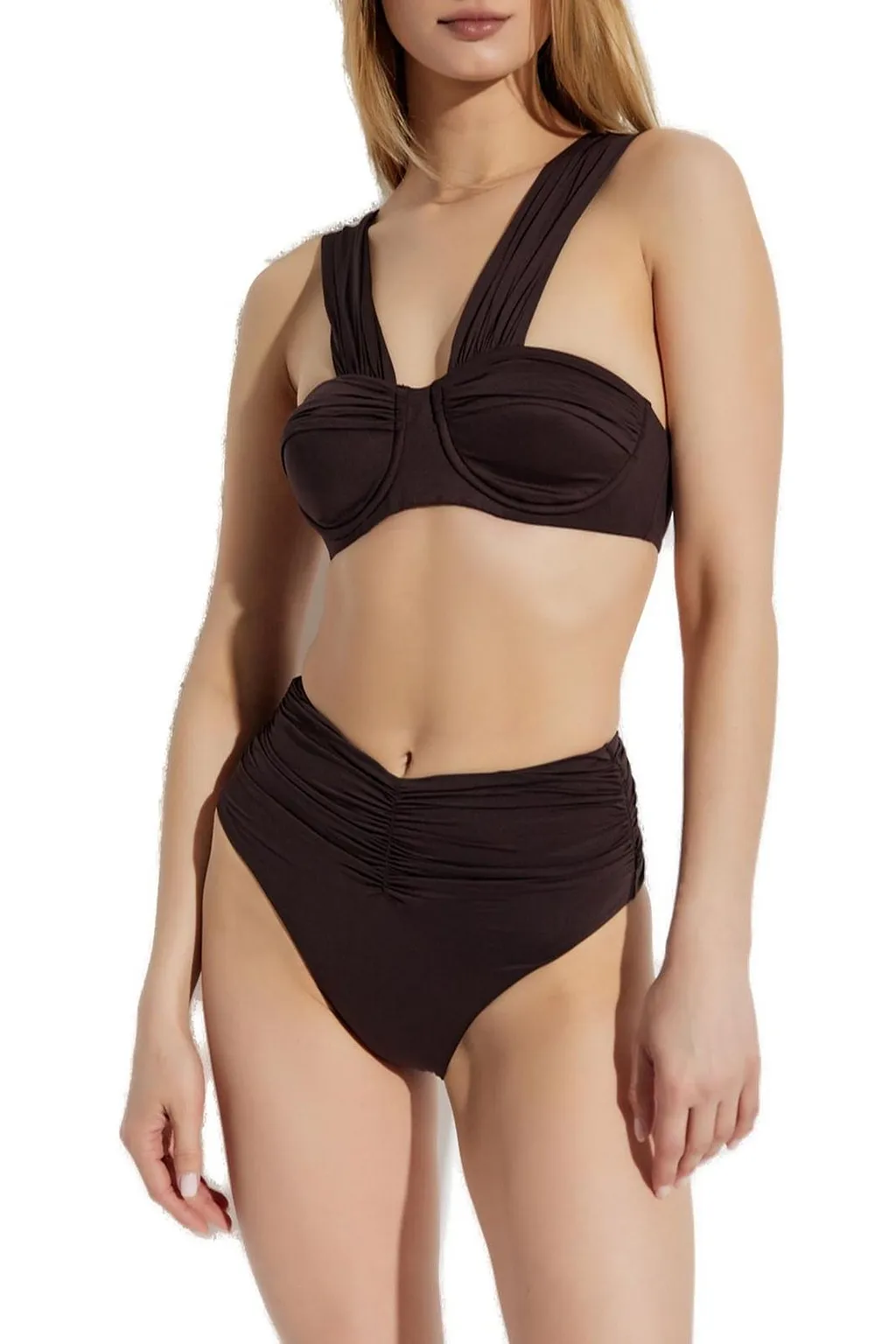 Balmain Two Piece Stretch Swimsuit