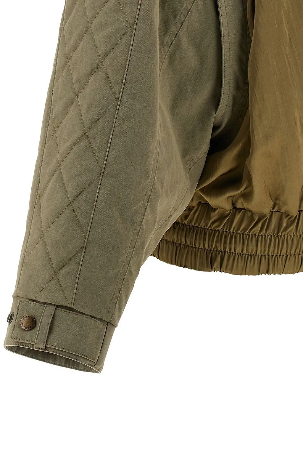 Balmain Twill Bomber Jacket