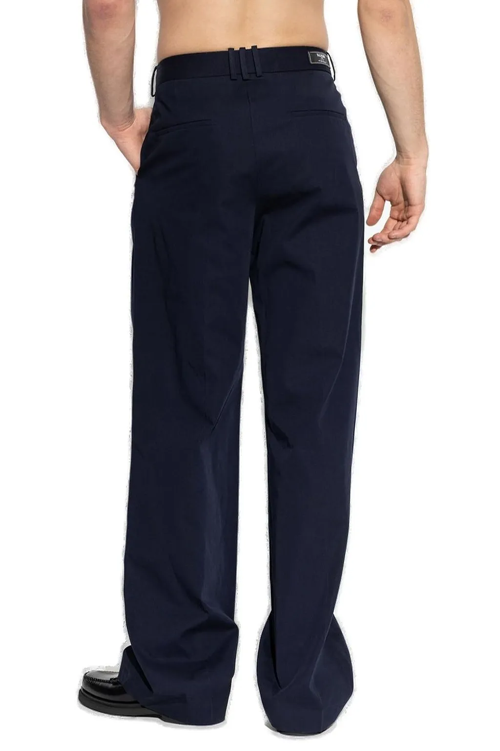 Balmain Twill Darted Trousers