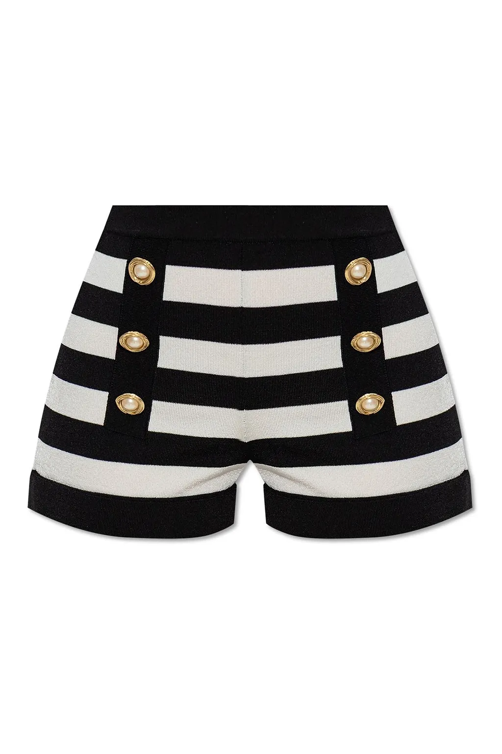 Balmain Two-Toned Matiniere Shorts