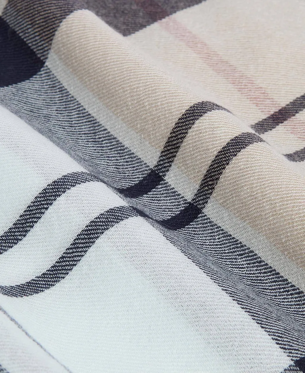 Barbour Plaid Pattern Scarf