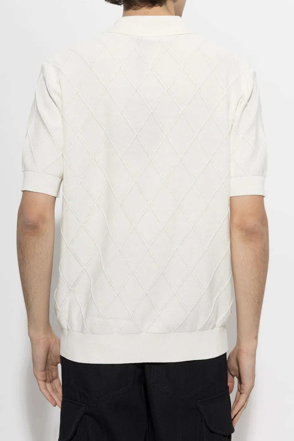 Balmain Vintage Knit Polo Shirt