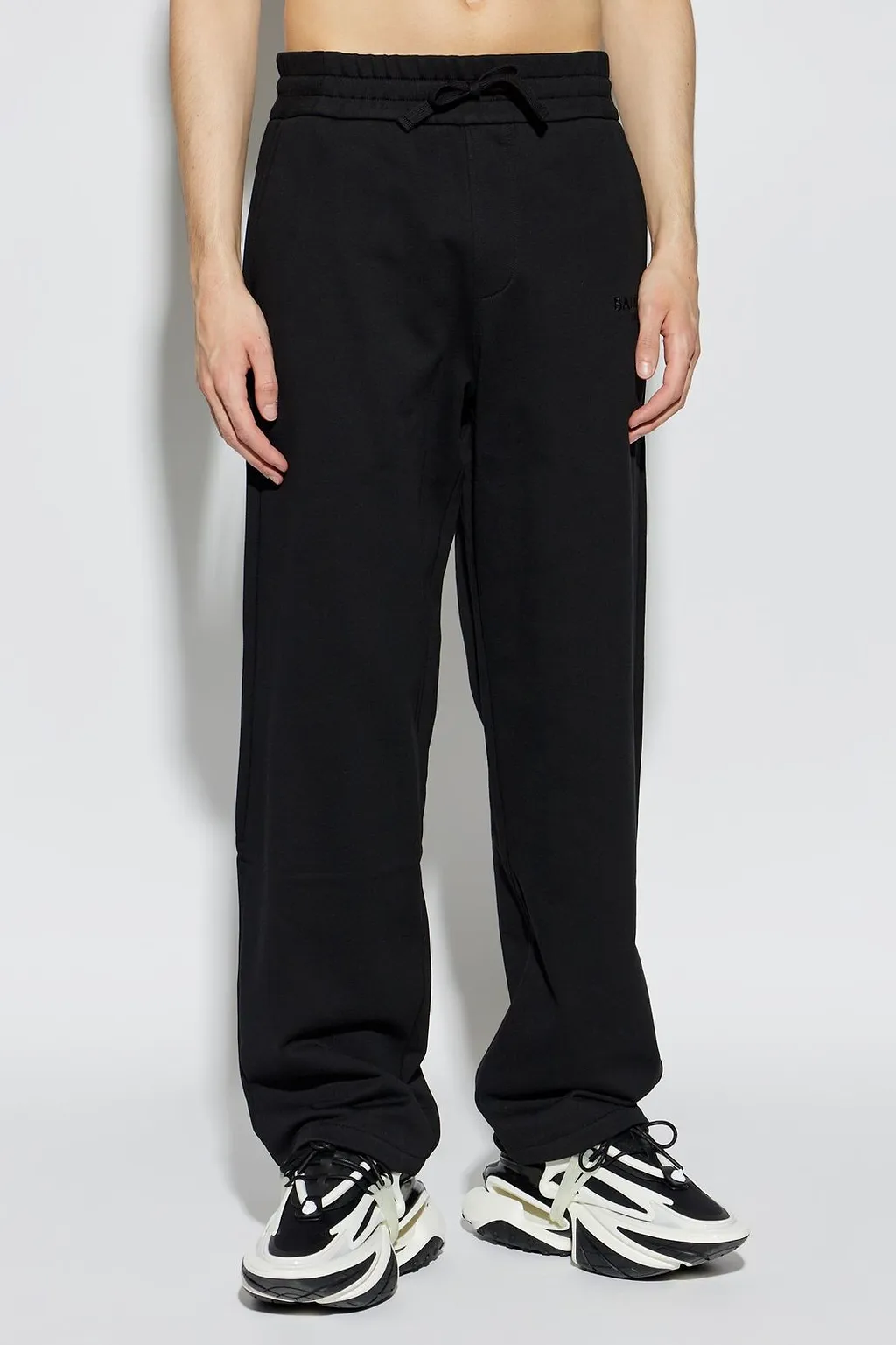 Balmain Wide-Leg Sweatpants