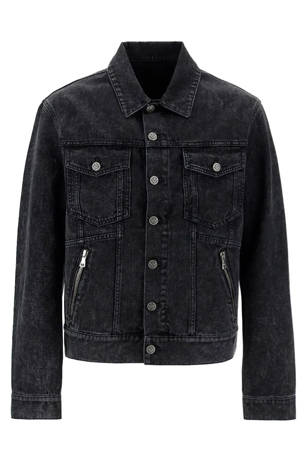 Balmain Washed Denim Jacket