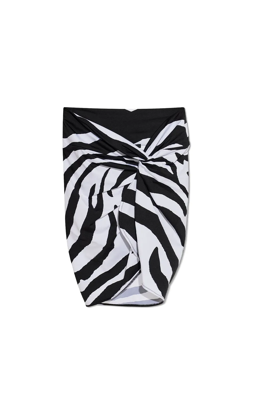Balmain Zebra Printed Short Pareo