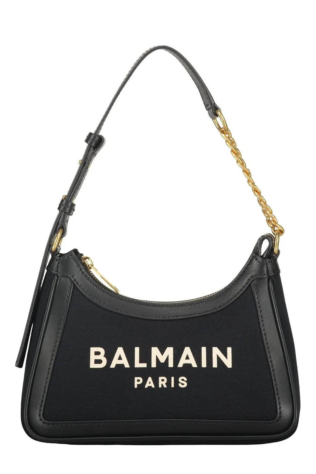 Balmain Zip-Up B-Army Shoulder Bag