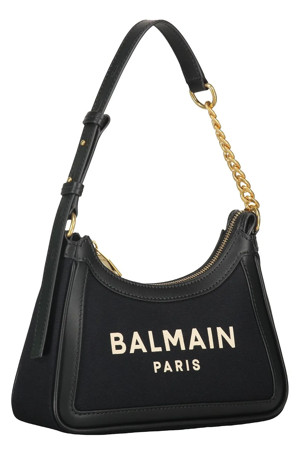 Balmain Zip-Up B-Army Shoulder Bag