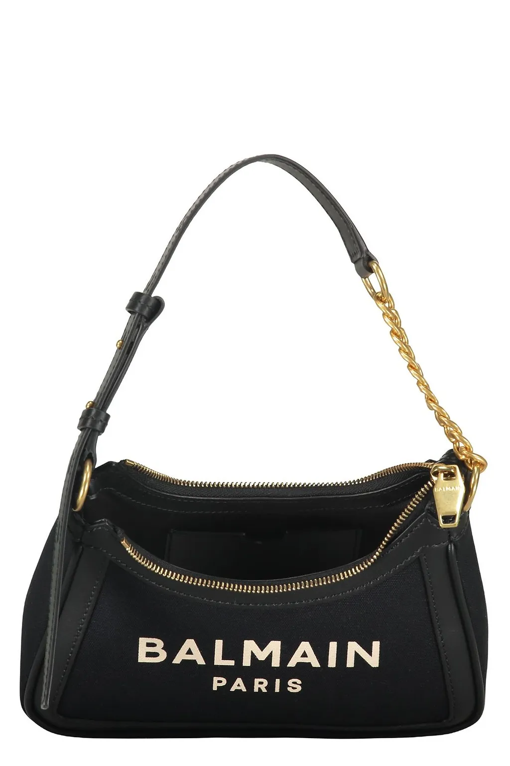 Balmain Zip-Up B-Army Shoulder Bag