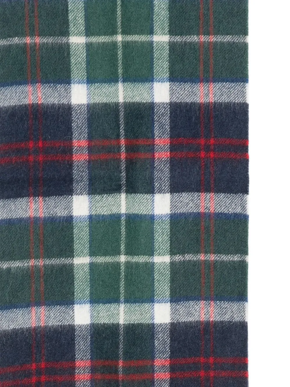 Barbour Tartan Fringed Scarf