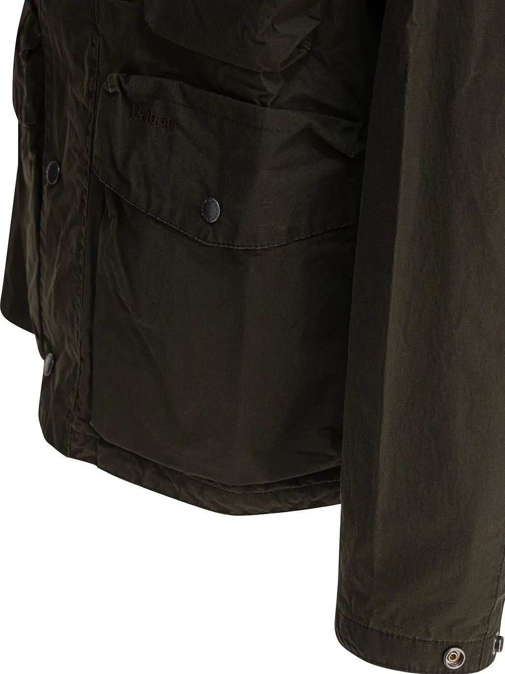 Barbour Pocket Detailed Button-Up Jacket